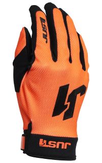 GUANTES MOTOCROSS JUST1 J-FLEX FLUO ORANGE L [J1C108]